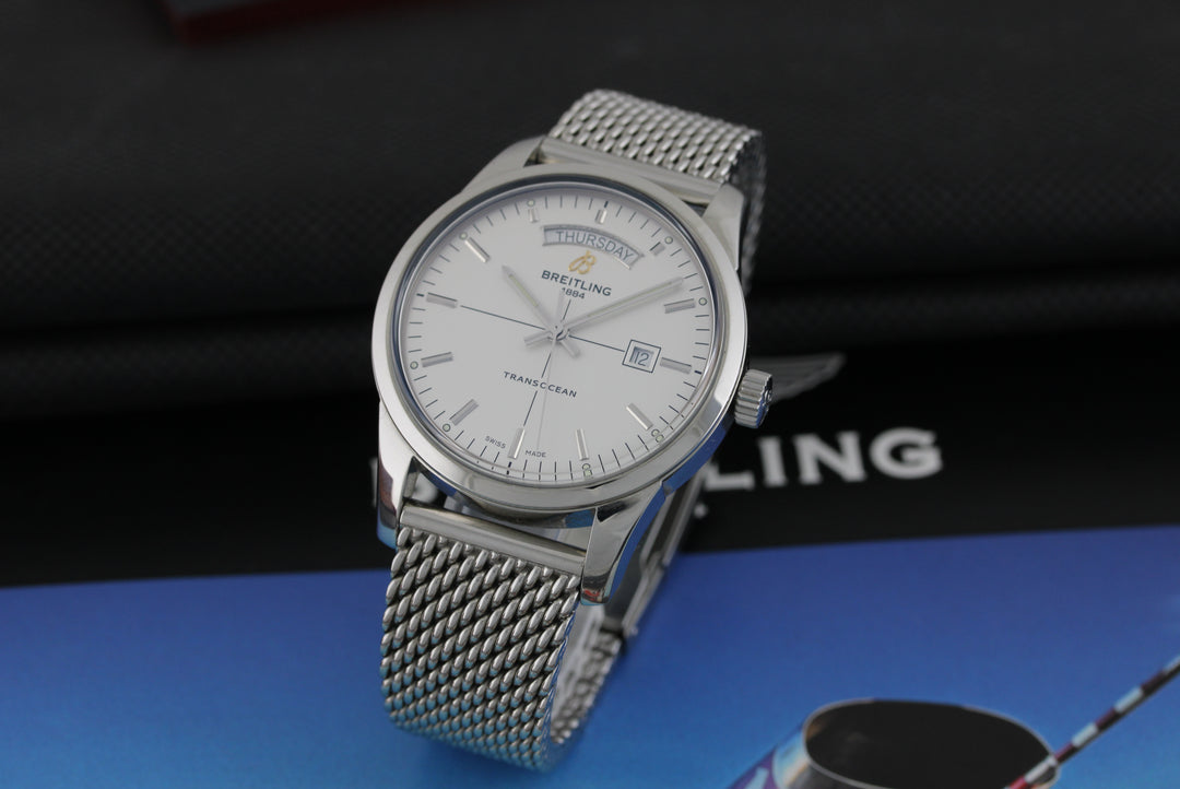 Breitling Transocean Day Date 'Full Set'