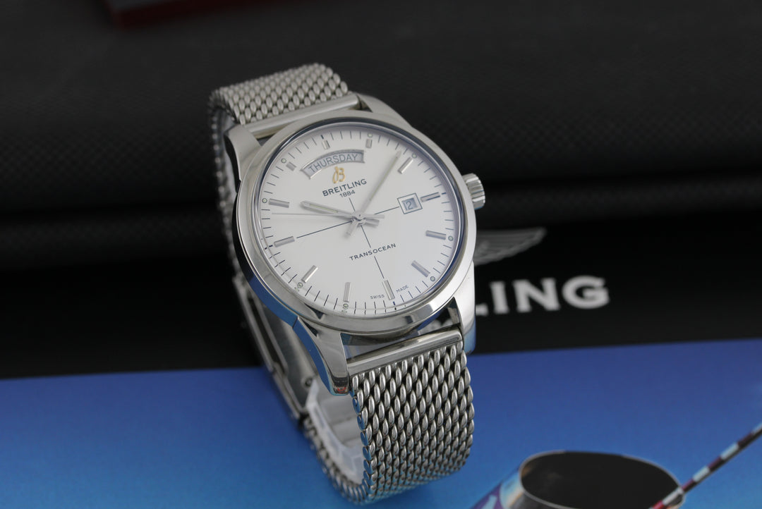 Breitling Transocean Day Date 'Full Set'