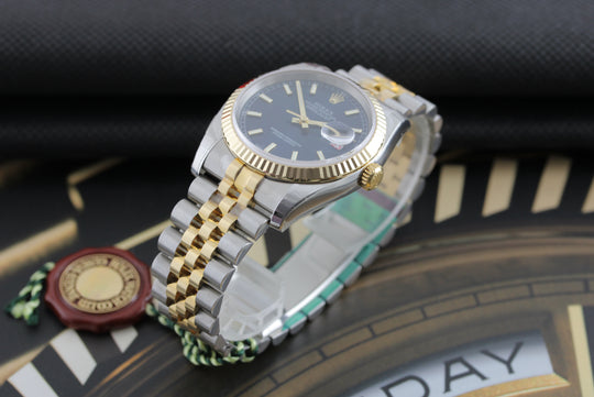 Datejust 36 Full Set 'NOS' Full Sticker' ref.116233