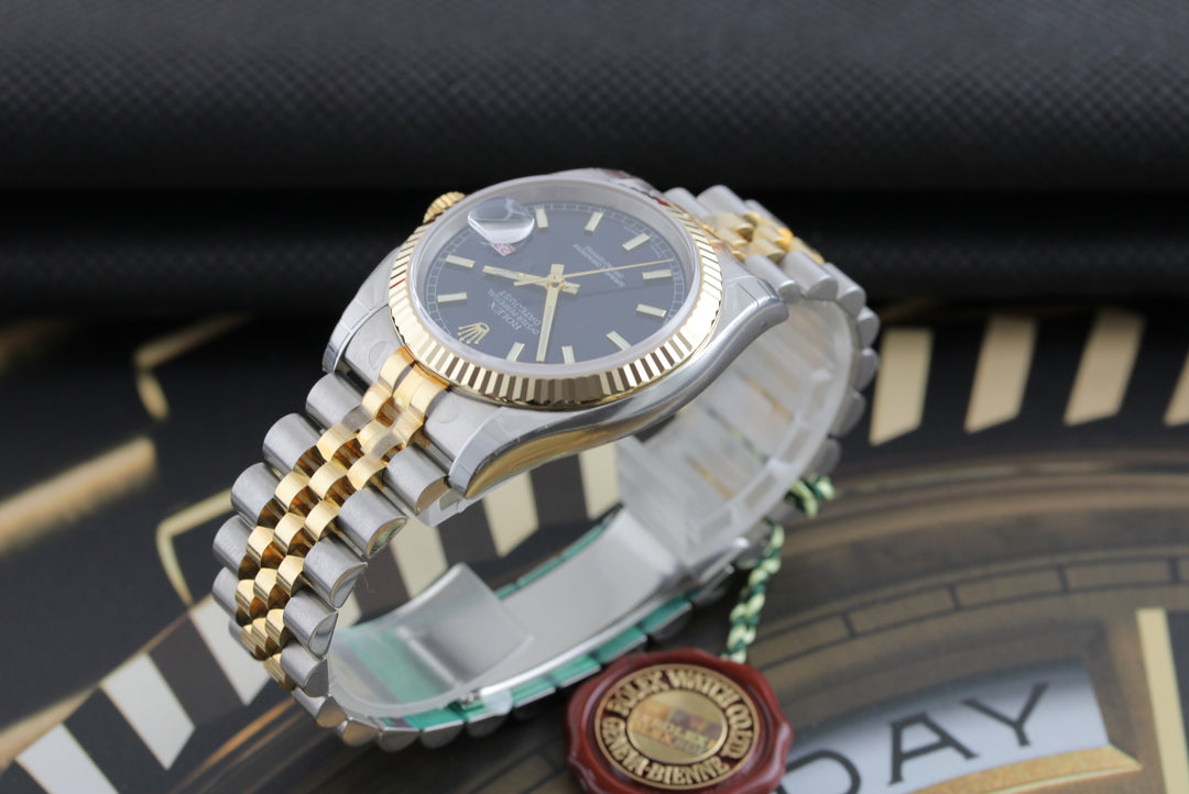 Datejust 36 Full Set 'NOS' Full Sticker' ref.116233