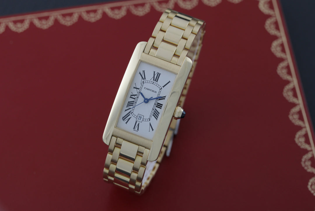 Cartier Tank Americaine ref.1725 Full Set Cartier Service