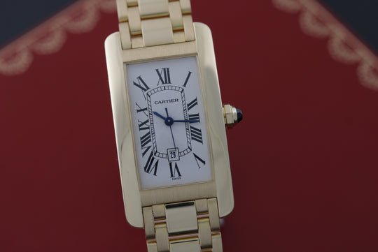 Cartier Tank Americaine ref.1725 Full Set Cartier Service