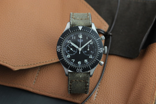 Heuer Bundeswehr Flyback ref. 1550SG