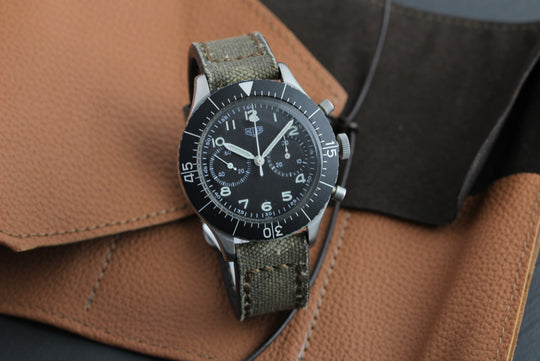 Heuer Bundeswehr Flyback ref. 1550SG