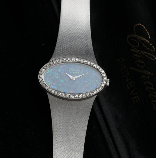 Chopard Weissgold Black Opal Ref. 5047 1 Schwarzer Opal