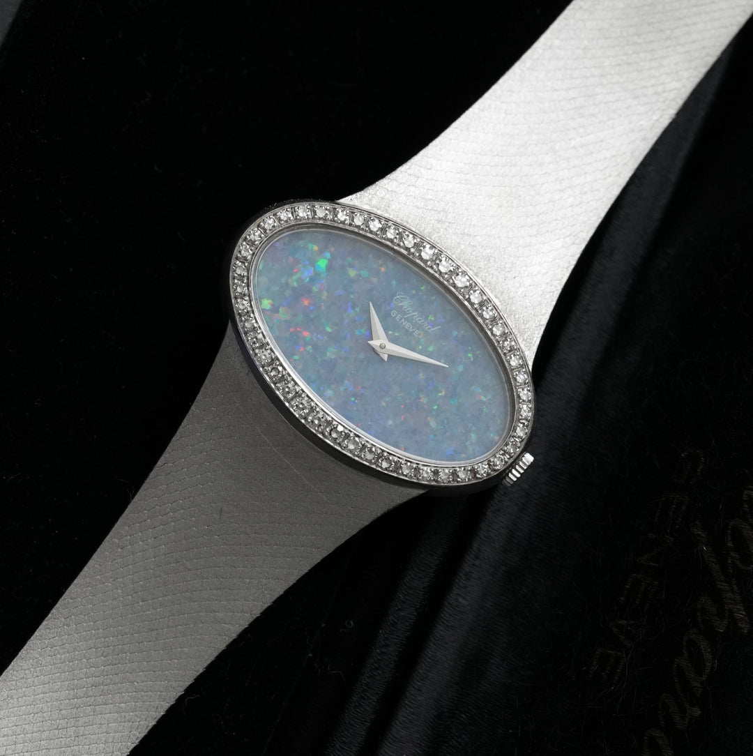 Chopard Weissgold Black Opal Ref. 5047 1 Schwarzer Opal