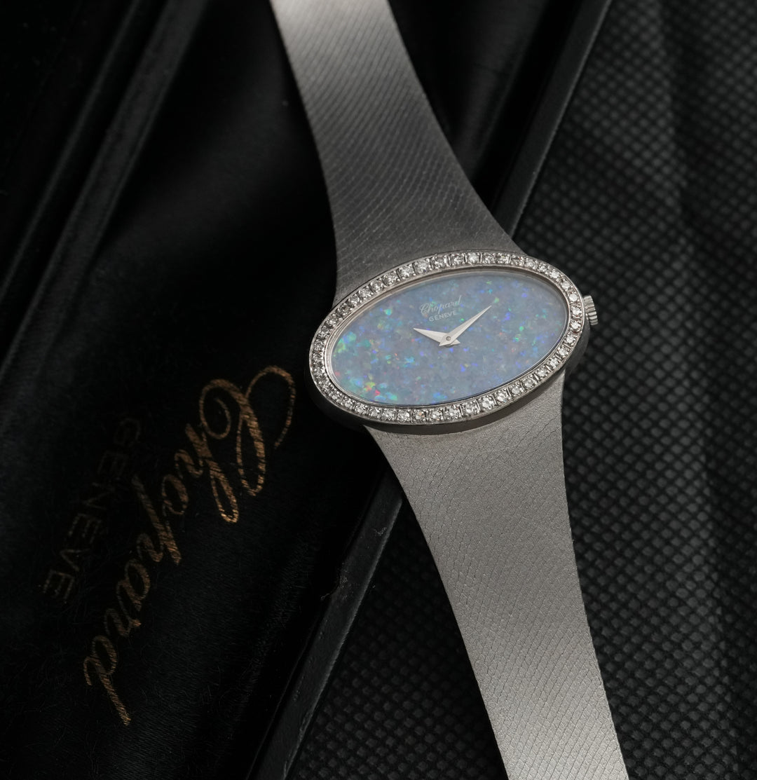 Chopard Weissgold Black Opal Ref. 5047 1 Schwarzer Opal