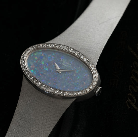 Chopard Weissgold Black Opal Ref. 5047 1 Schwarzer Opal